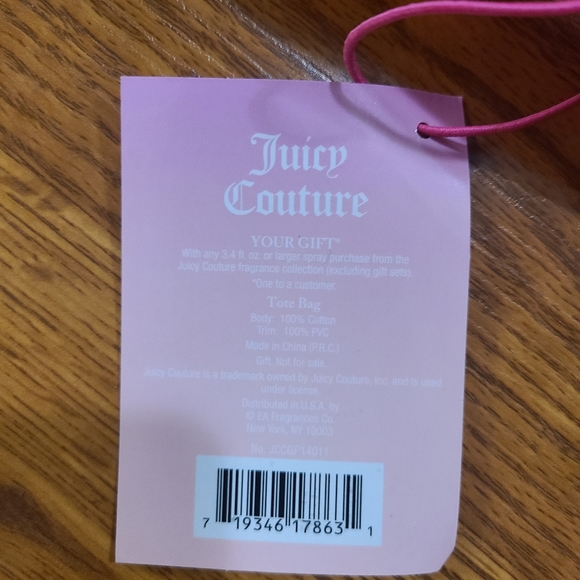 Juicy Couture Canvas Tote Bag - Picture 5 of 5